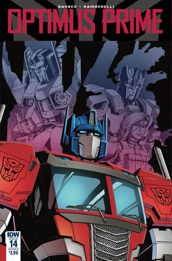 Transformers Optimus Prime 14 Covers B  (1 of 2)